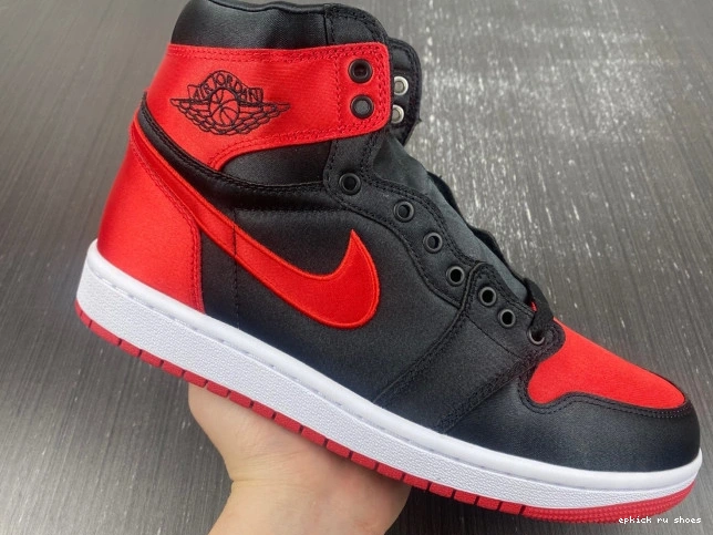 Cheap High Satin 1 FD4810-061 OG WMNS Bred Jordan Air 0806